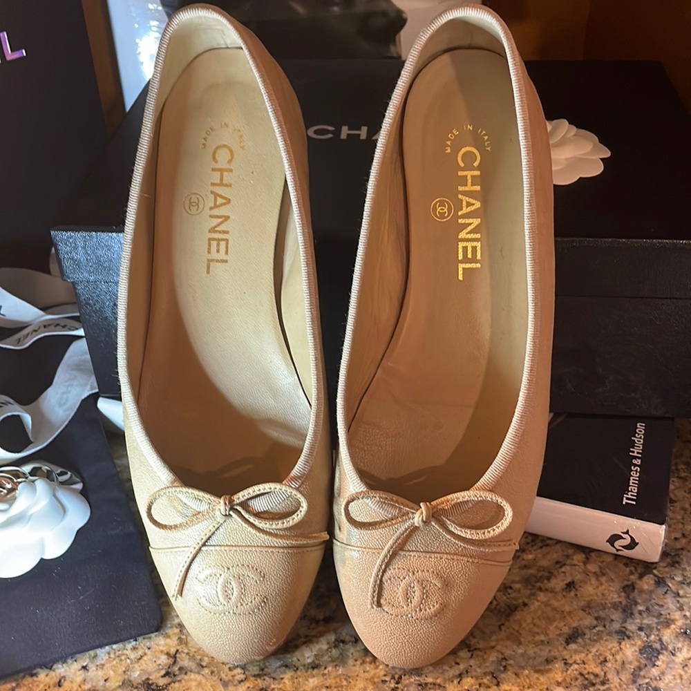 Chanel ballet flats